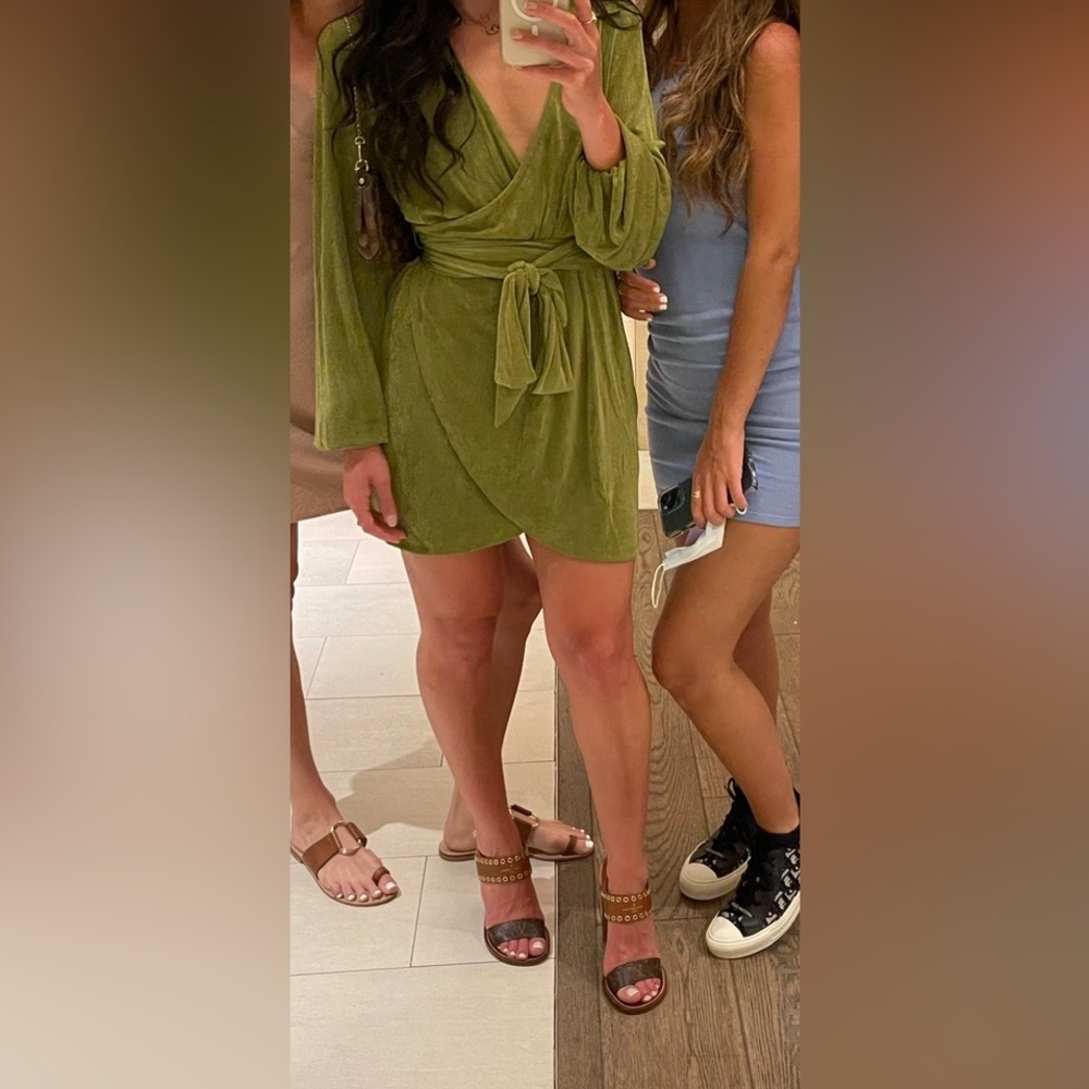 Green dress
